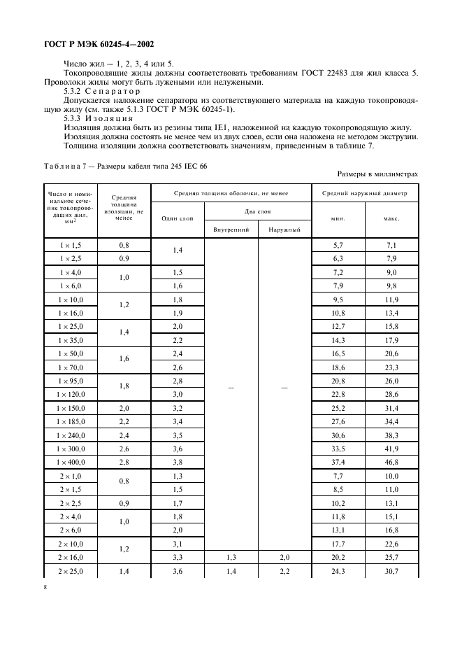 ГОСТ Р МЭК 60245-4-2002 11 страница